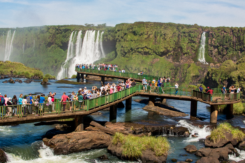Vista das Cataratas do Iguaçu