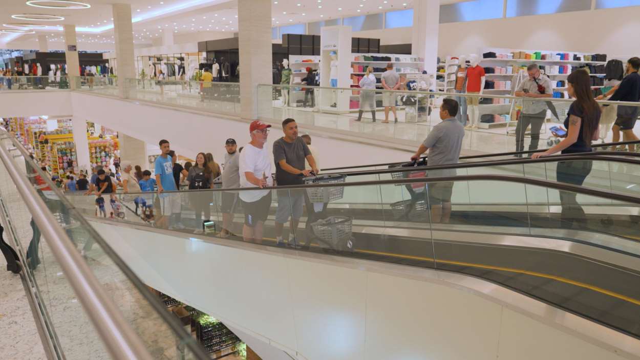 Interior do Shopping China